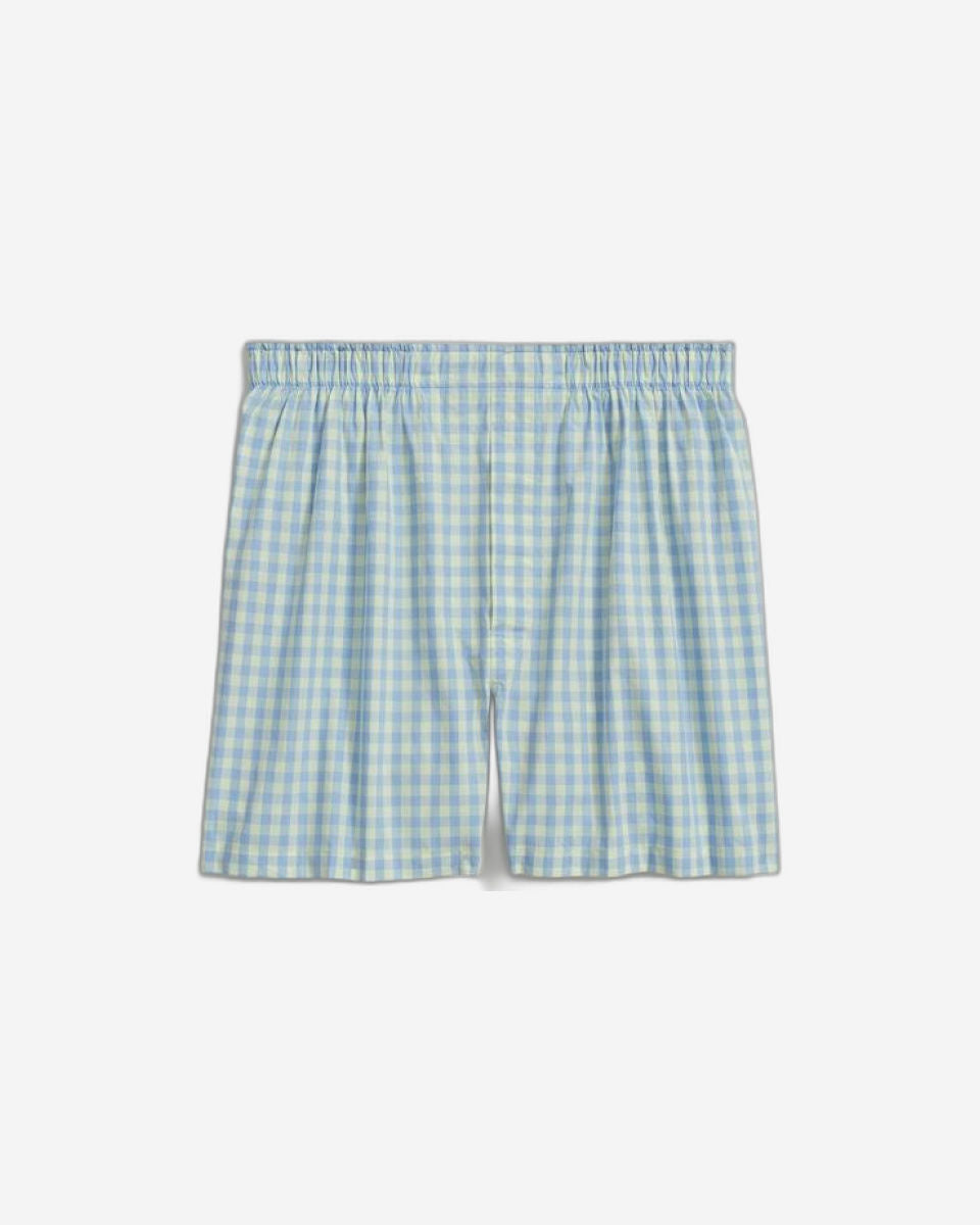 BXR CTN BC أزرق GINGHMS GINGAQUA