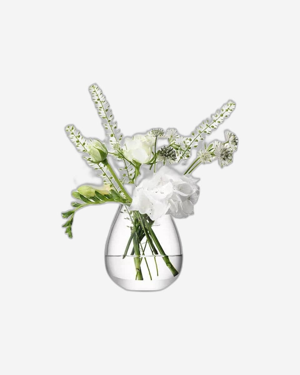 مزهرية طاولة صغيرة شفافة من LSA Flower