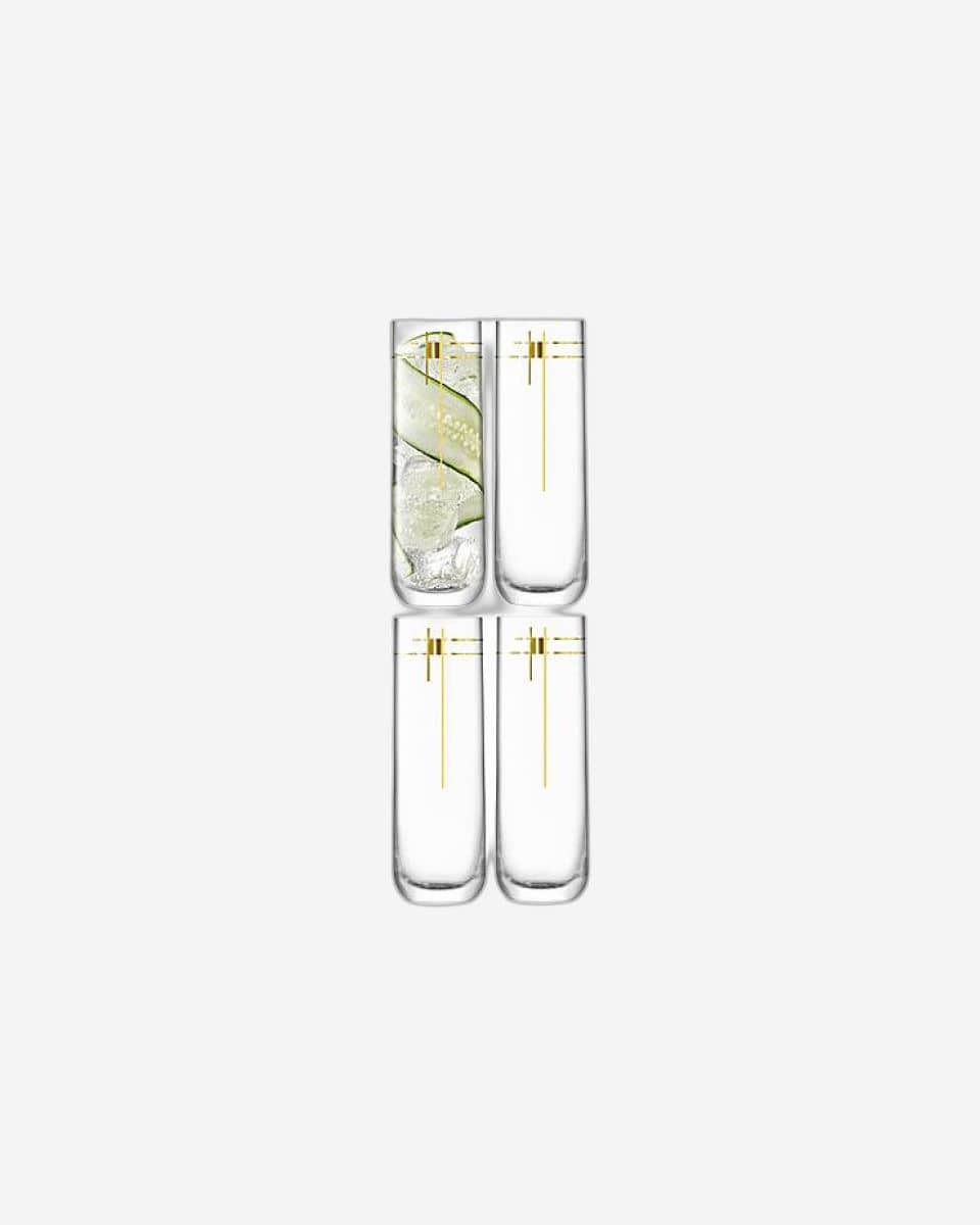 كأس طويل من LSA Century ذهبي × 4