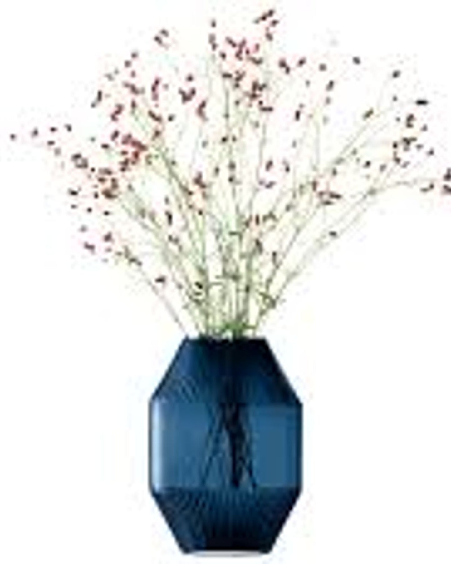 مزهرية روتندا ارتفاع 37 سم من الياقوت