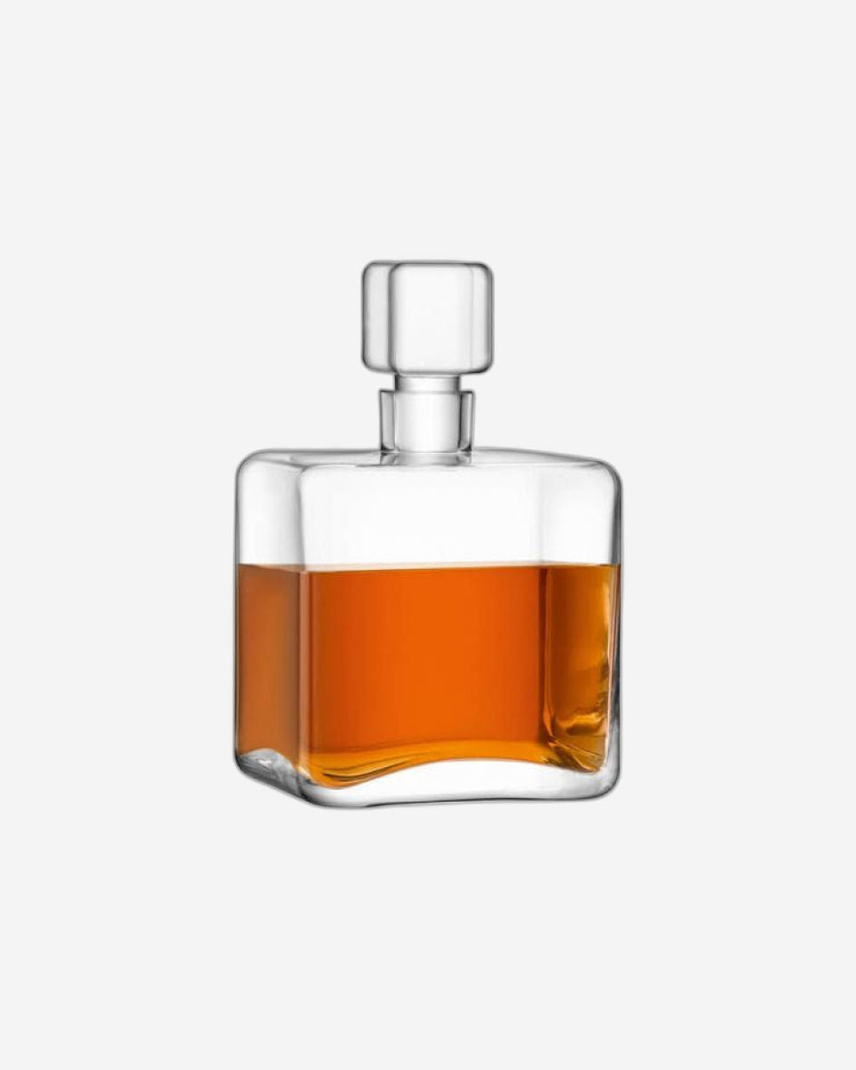 ديكانتر مربع شفاف من LSA Cask Whisky