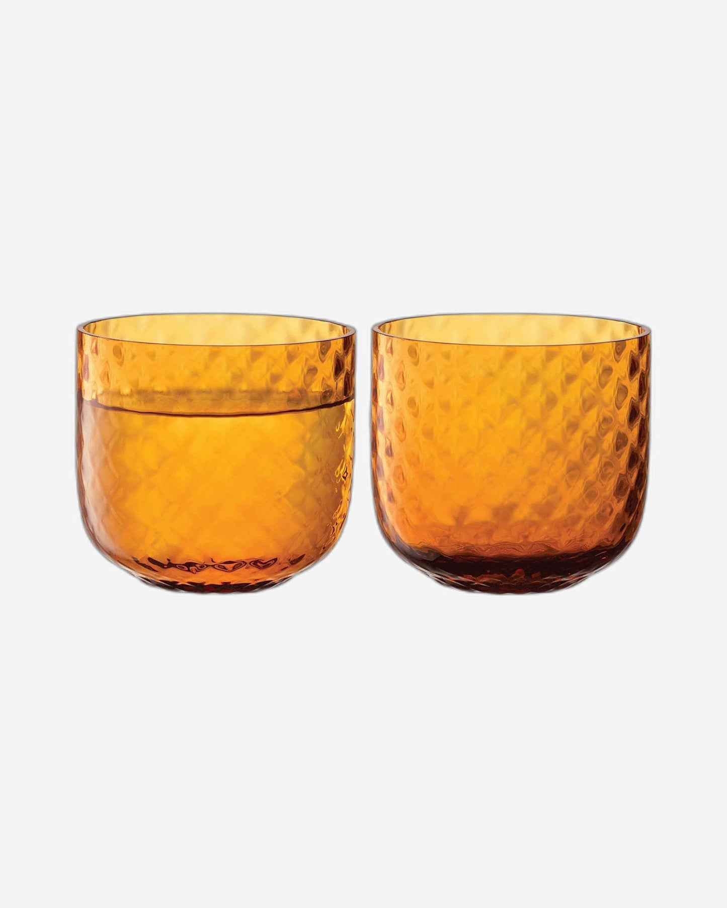 كوب Lsa Dapple Tumbler Sun Amber X2