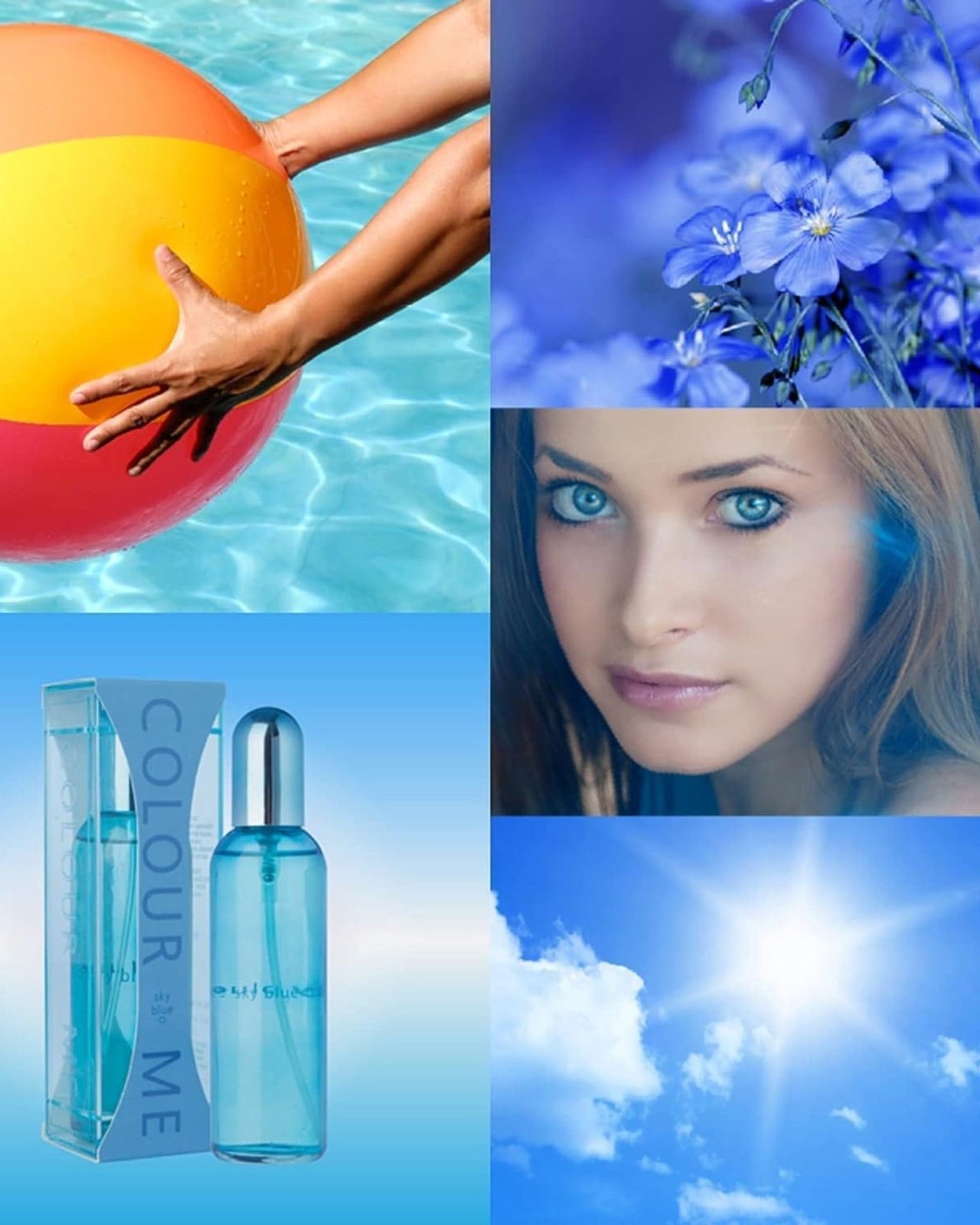 كولور مي فيمي سكاي بلو أو دو بارفان 50 مل