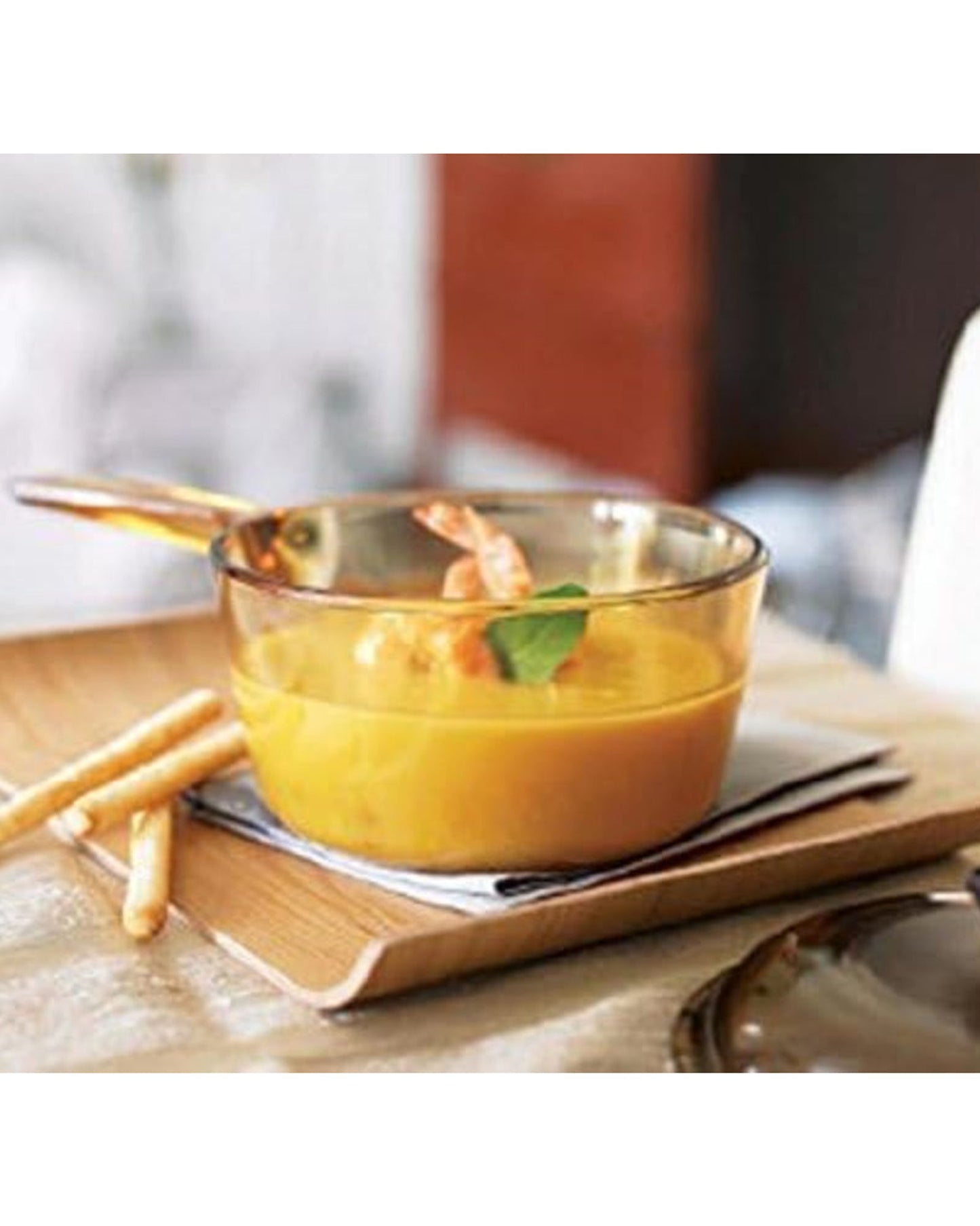 قدر طهي سعة 1.5 لتر من Cl1 Cvd بلون العنبر 1X1 (Vsp-1.5) Vision