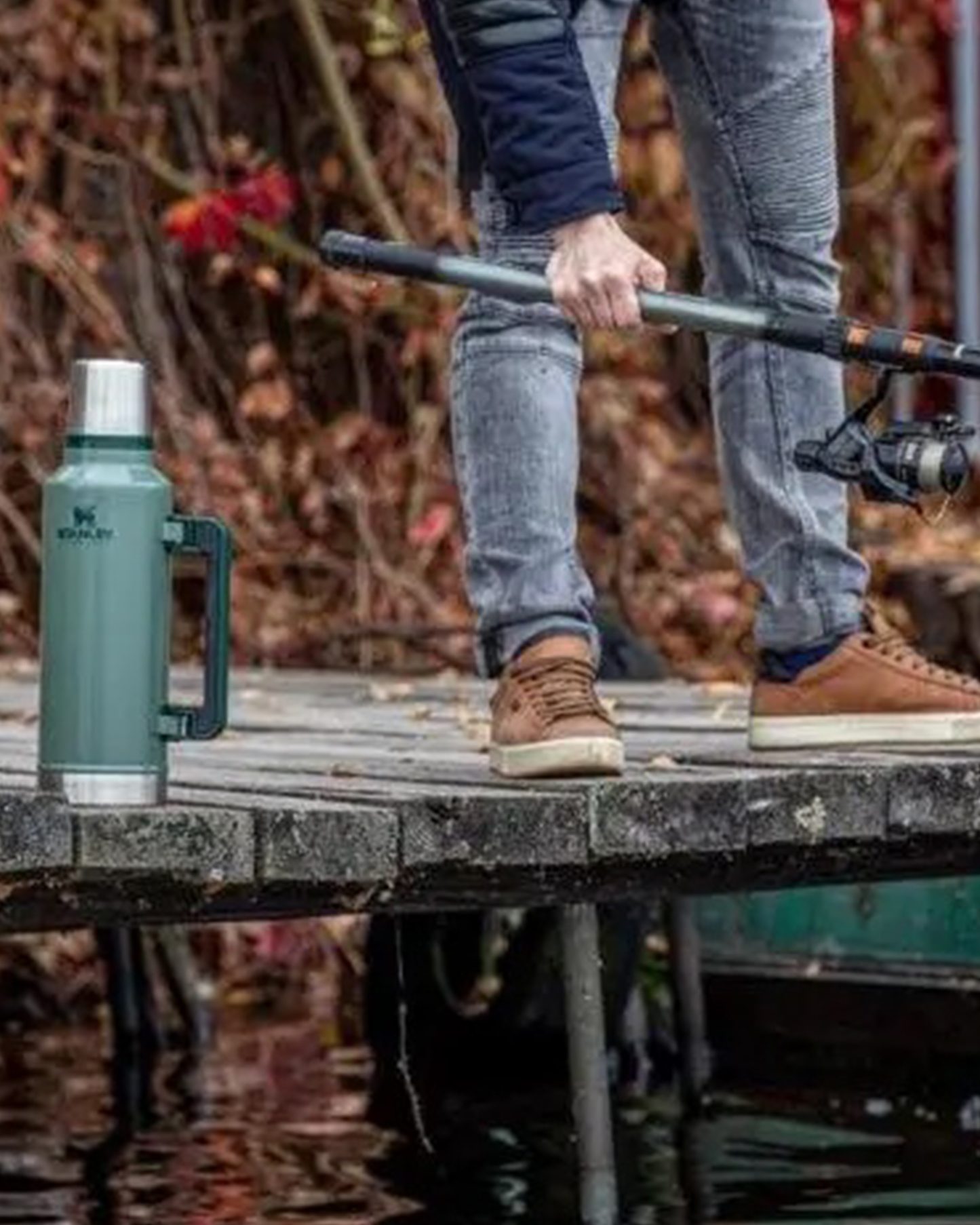 Stanley Classic Vacuum Bottle 2.36 L Hammertone Green