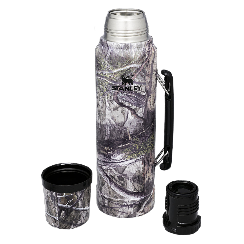 زجاجة ستانلي CLA سعة 1 لتر/1.1 كوارت، قابلة للتفريغ، مقاطعة موسي أوك، الاتحاد الأوروبي