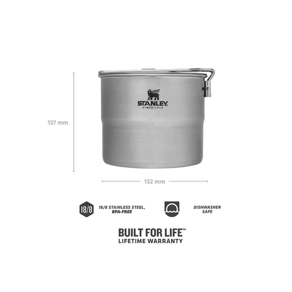 مجموعة أدوات طهي ستانلي 1 لتر/1.1 كوارت لشخصين