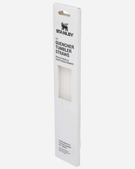 Stanley Quencher Tumbler Straws 40 oz Clear 4 Pack