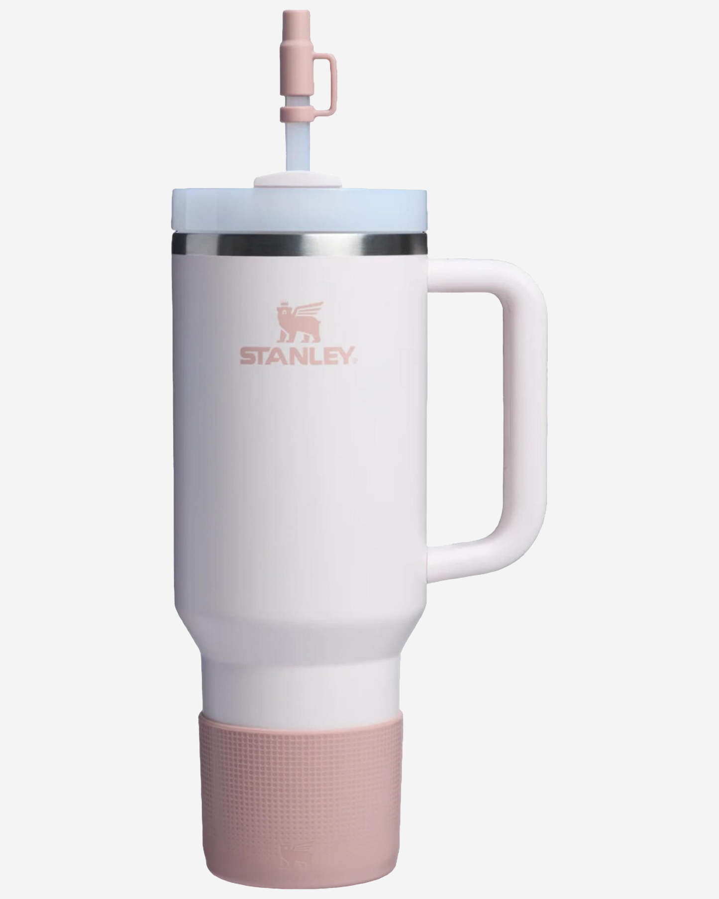 Stanley Quencher Boot and Straw Topper 40 oz Pink Dusk