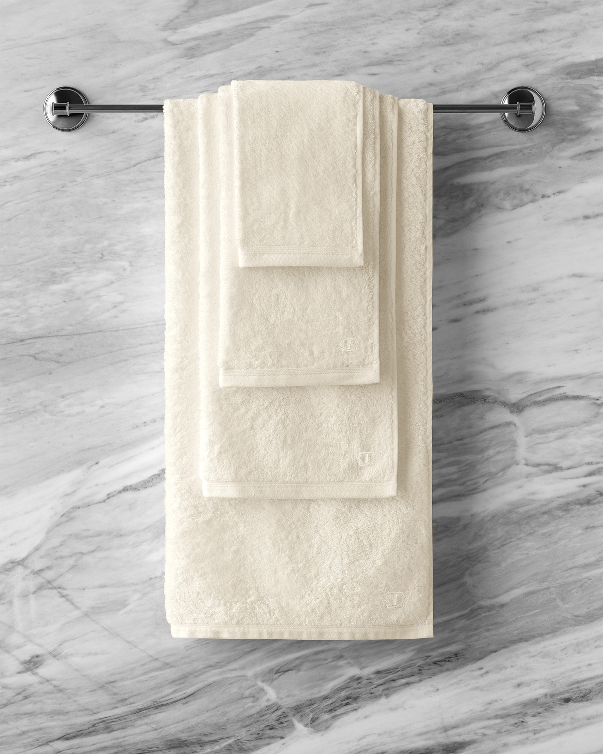 Togas Poitiers Bath Towel in Ecru