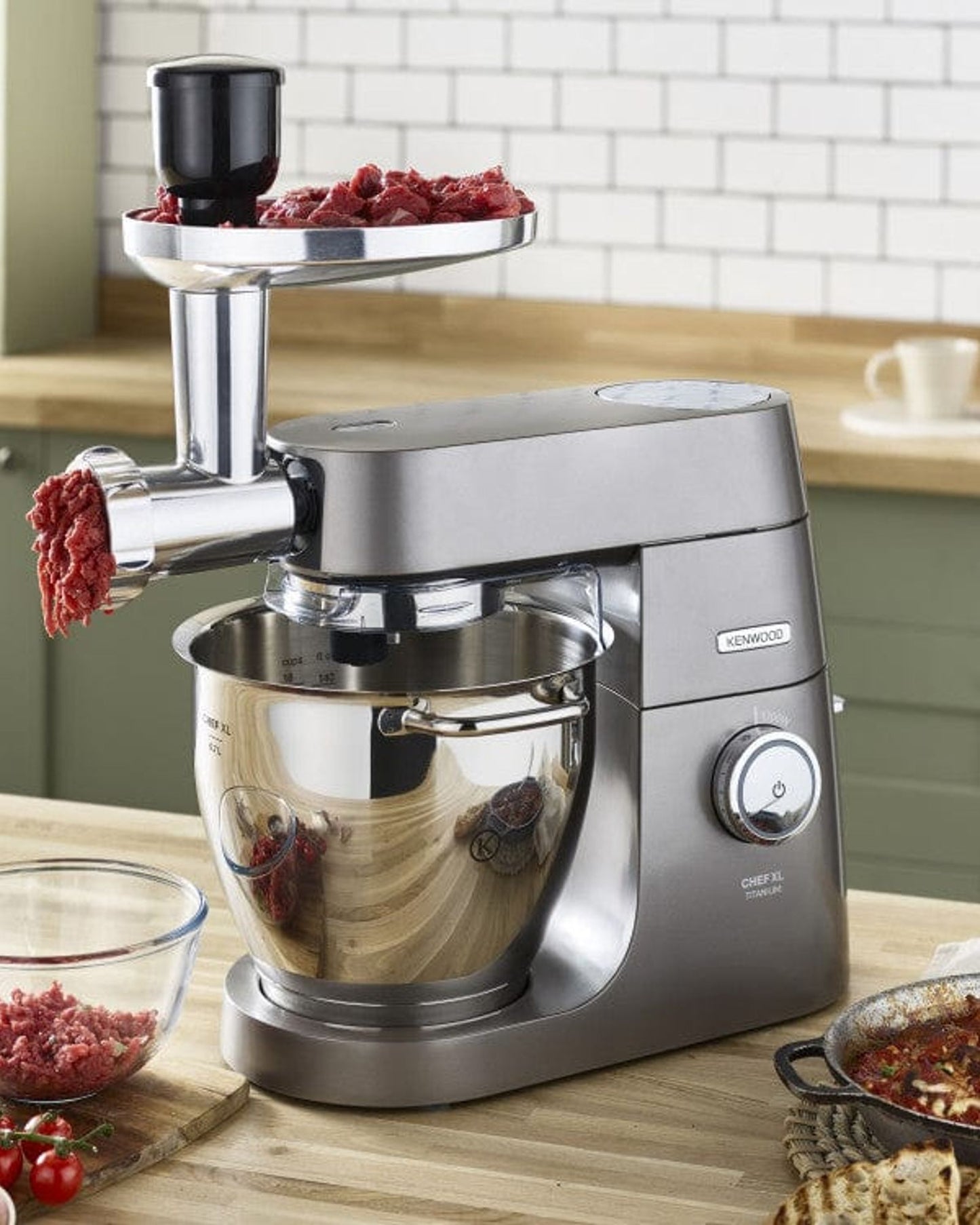 ماكينة المطبخ كينوود تيتانيوم سعة 6.7 لتر