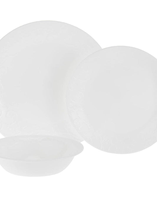 طقم أواني طعام كوريل 18 قطعة بيلا فاينزا منقوش