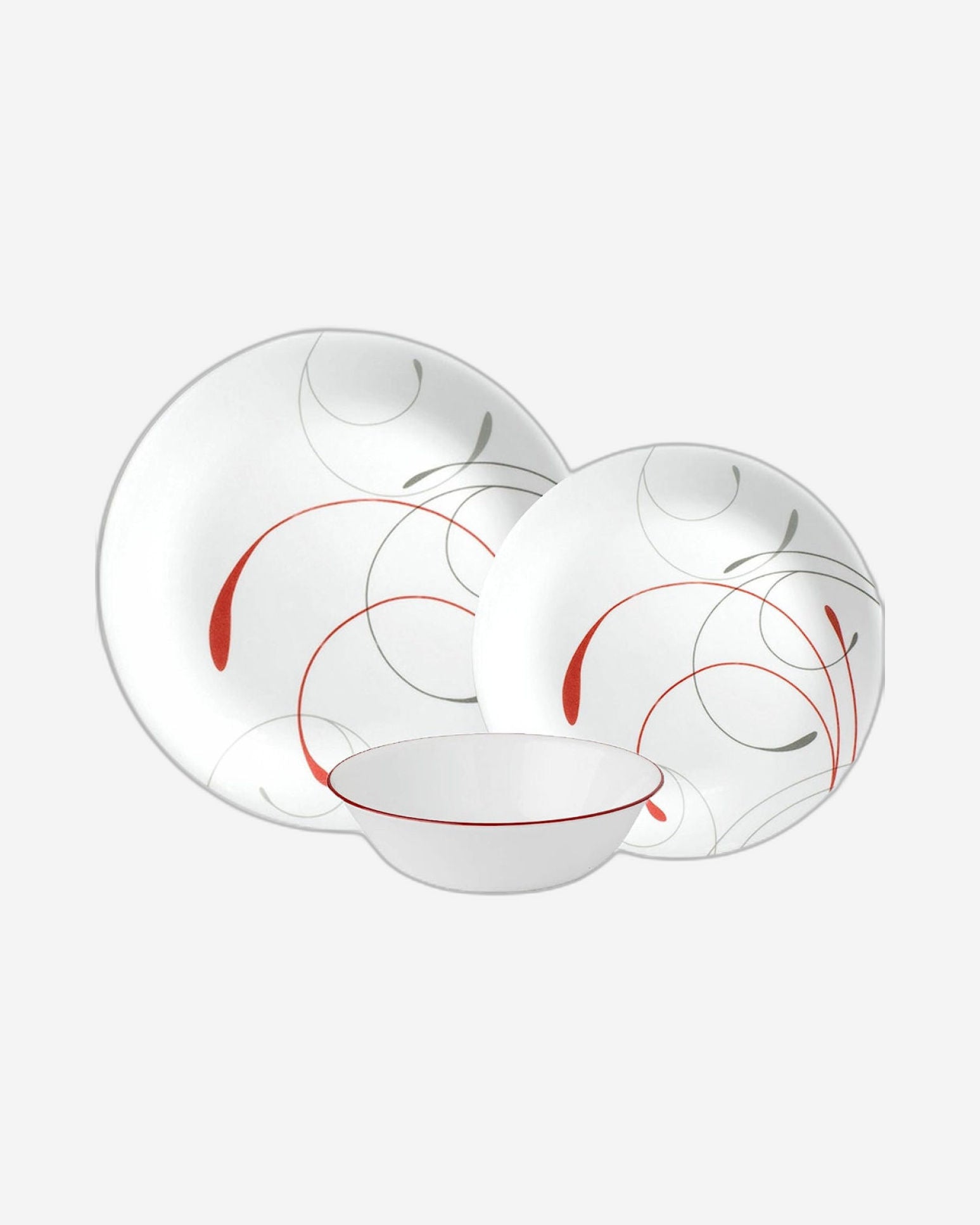 طقم عشاء كوريل 18 قطعة سبليندور