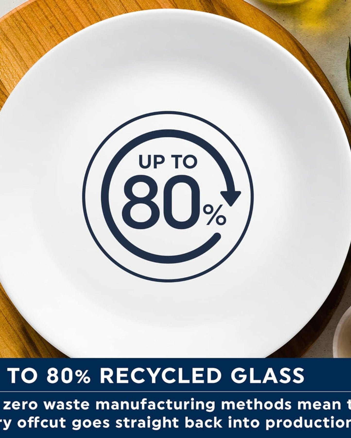 طقم عشاء كوريل متروبوليتان دنفر، 16 قطعة، مع كوب