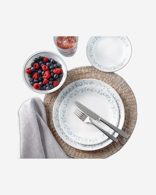 طقم عشاء كوريل مكون من 12 قطعة بتصميم ريفي