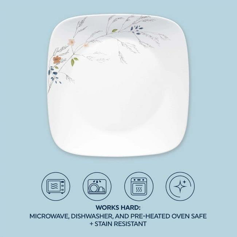 طقم عشاء كوريل 16 قطعة مربع. أديلن