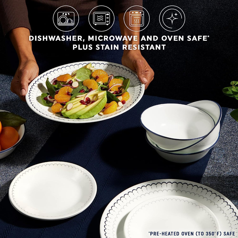 طقم عشاء كوريل 18 قطعة كاسبين (1147837) 1 × 18 كوريل DTCM