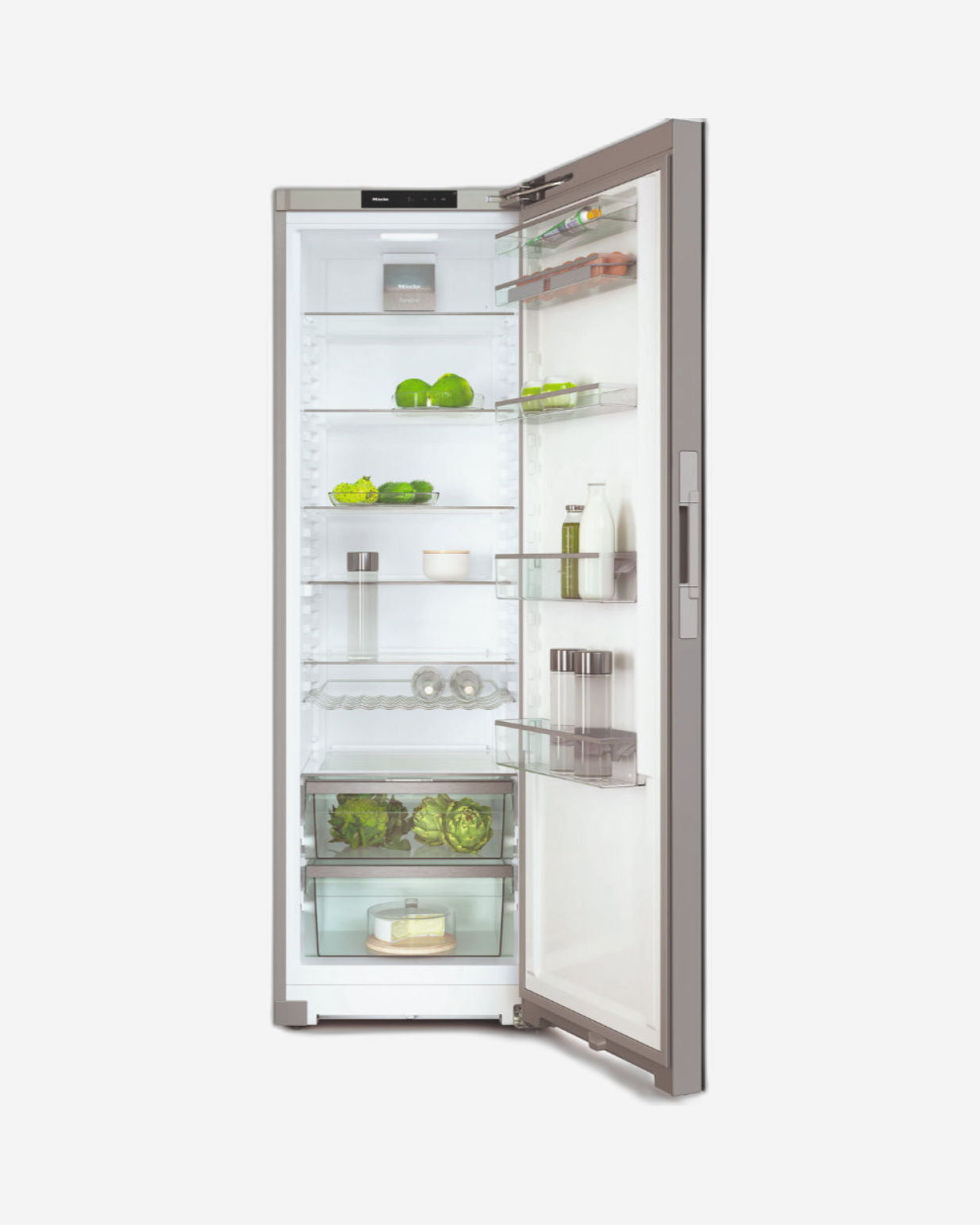 ثلاجة ميلي قائمة بذاتها بباب واحد