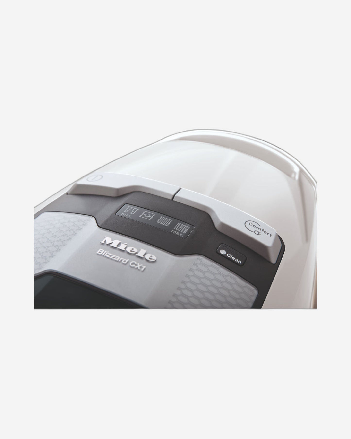 مكنسة كهربائية بدون كيس من Miele Blizzard CX1 Comfort XL لون أبيض لوتس
