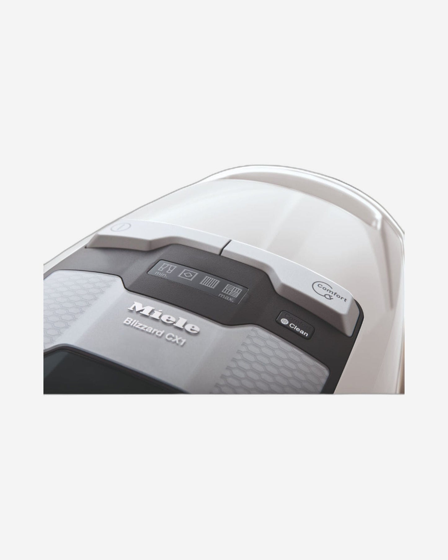 مكنسة كهربائية بدون كيس من Miele Blizzard CX1 Comfort XL لون أبيض لوتس
