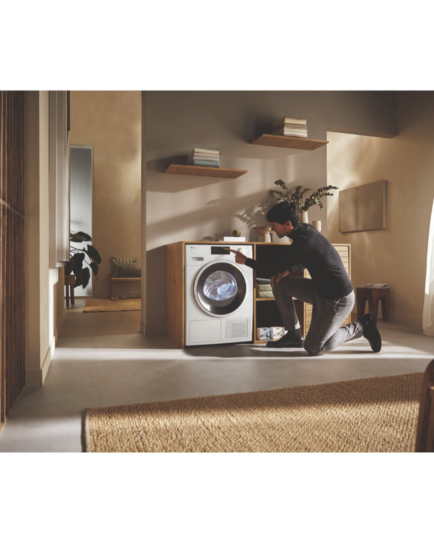 مجفف الملابس بمضخة حرارية من Miele TWD 260 WP PerfectDry سعة 8 كجم