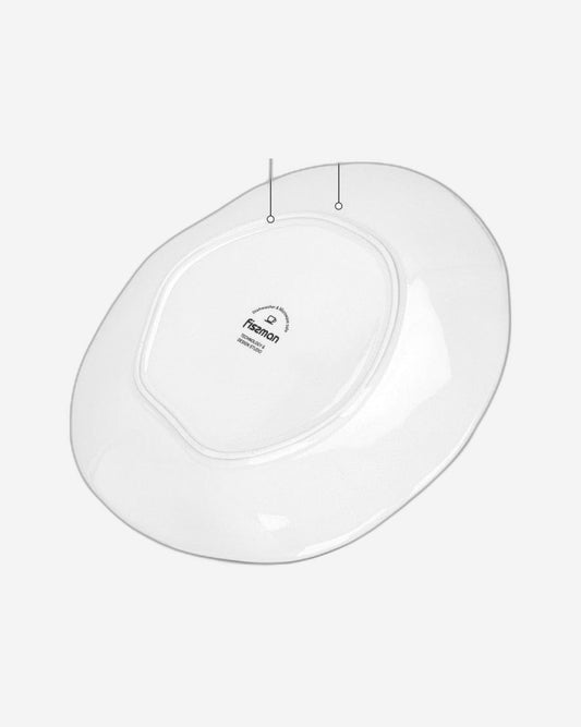 أطباق فيسمان جالاكتيكا من البورسلين، قطعتين، مقاس 21 سم