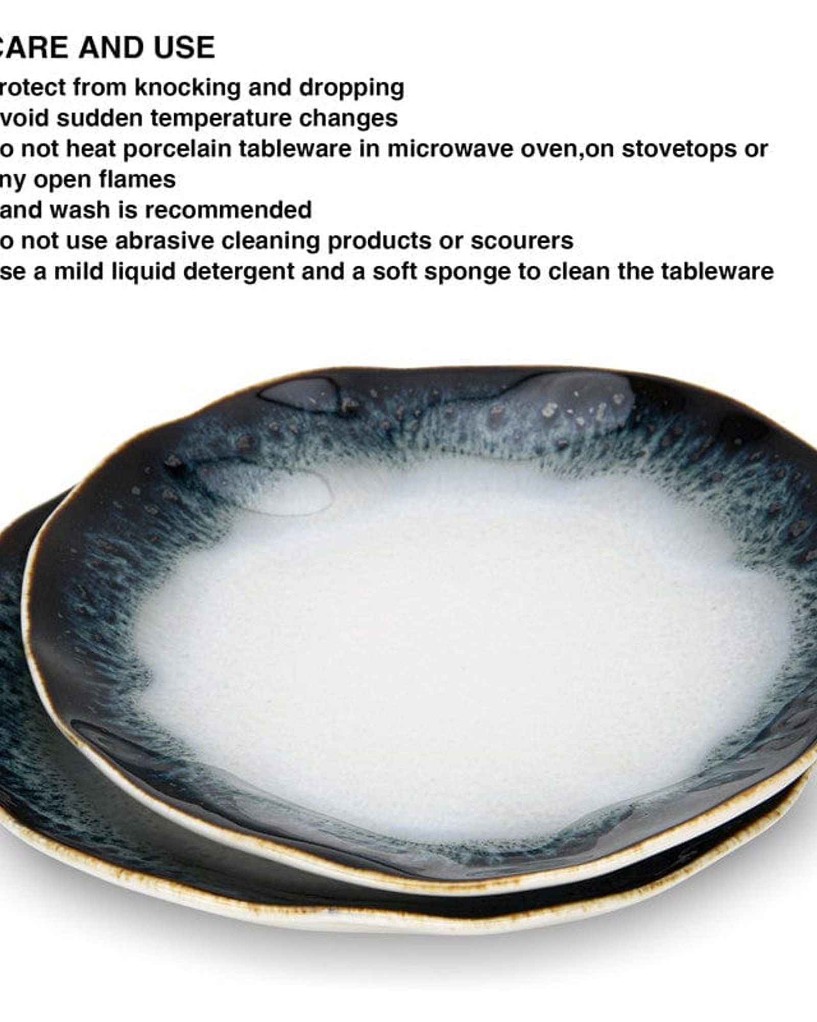 أطباق فيسمان جالاكتيكا من البورسلين، قطعتين، مقاس 16 سم