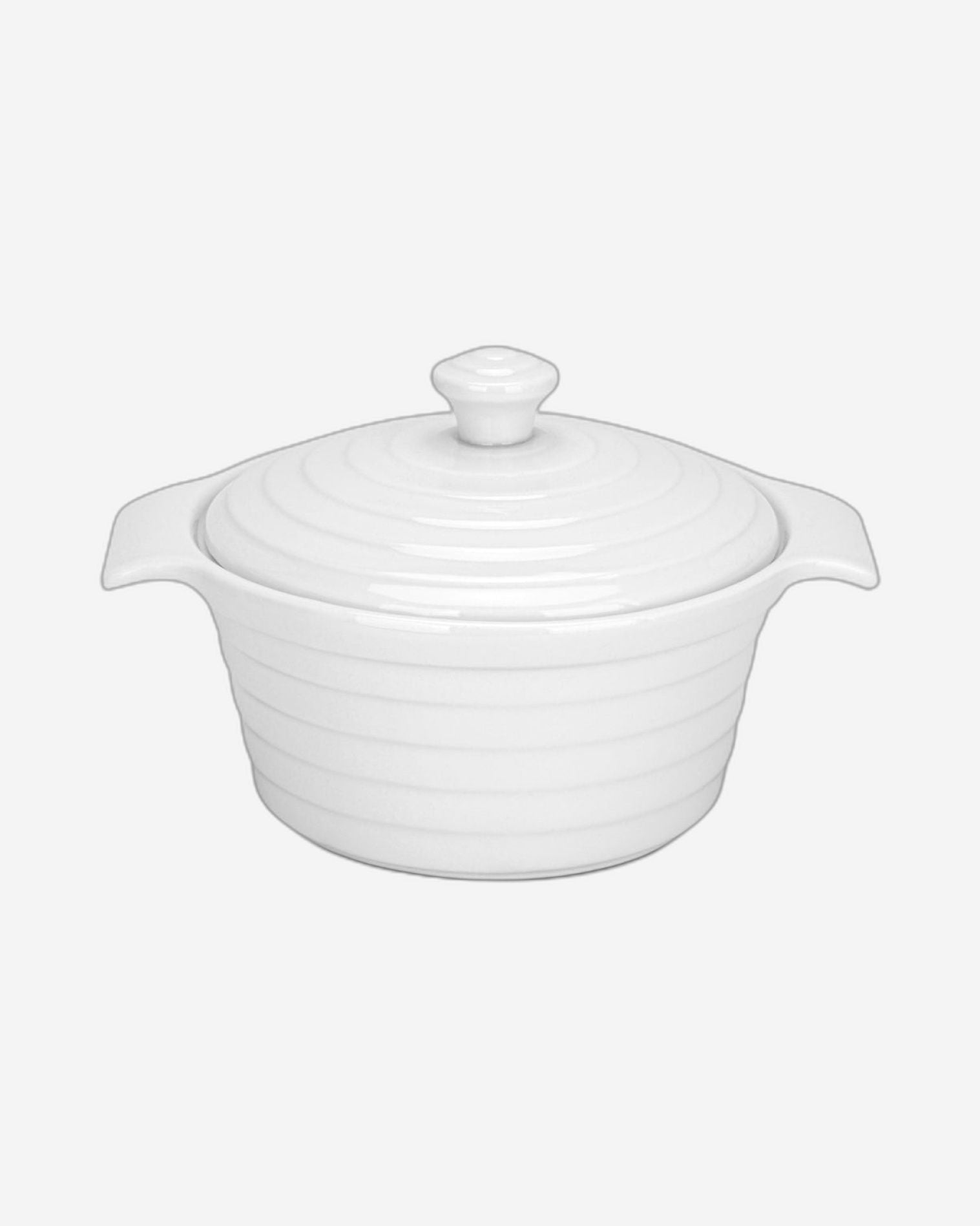 صينية خبز فيسمان، وعاء دائري صغير مع غطاء، 13×6 سم/340 مل