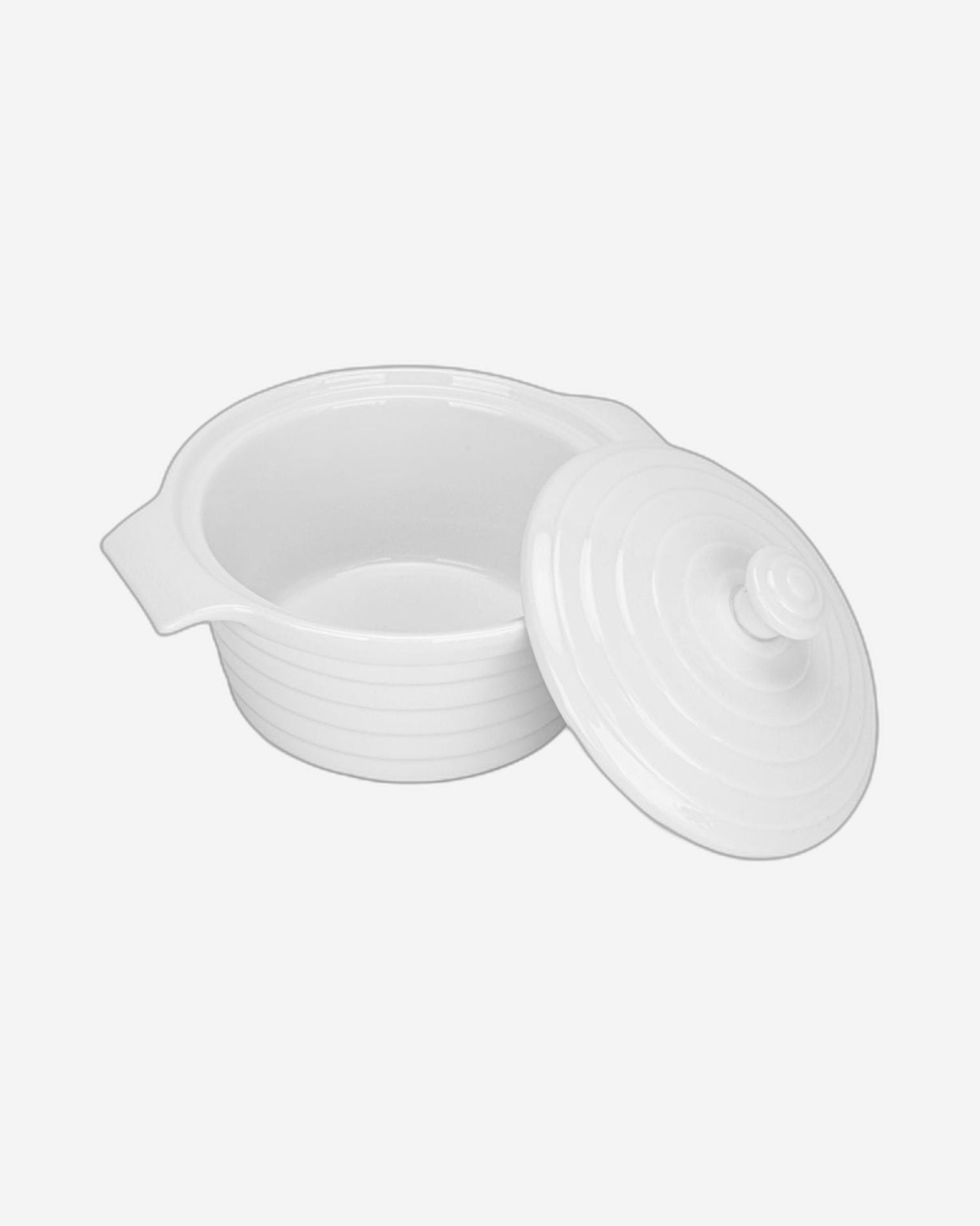 صينية خبز فيسمان، وعاء دائري صغير مع غطاء، 13×6 سم/340 مل