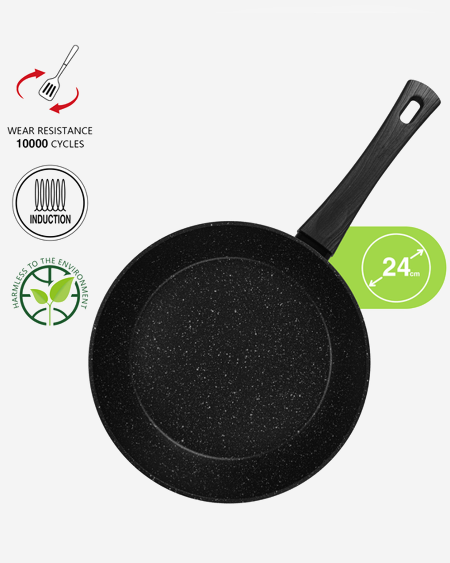 Fissman Non Stick Aluminium Frying Pan Angela 24×5cm