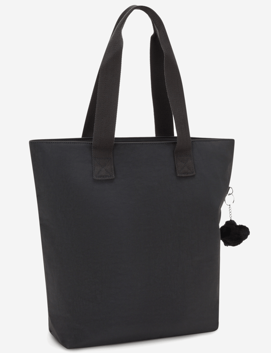 KIPLING حقيبة تسوق هانيفة سوداء كبيرة I7937-P39