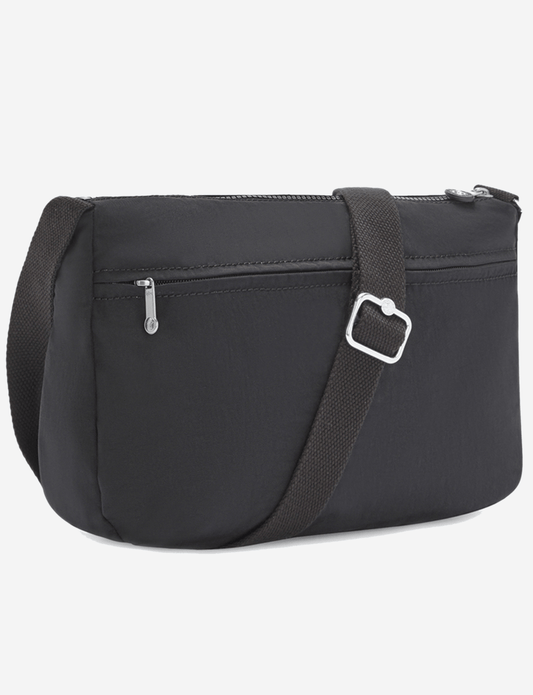 KIPLING Izellah Black Noir حقيبة كروس متوسطة 02144-P39