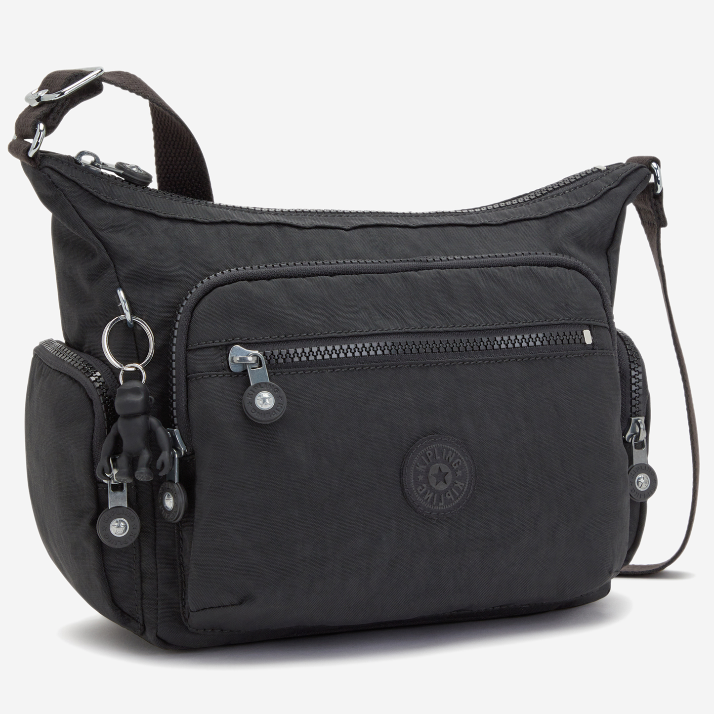 KIPLING Gabbie S Black Noir حقيبة كروس متوسطة I2531-P39