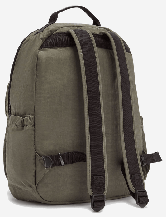 KIPLING Seoul Green Moss حقيبة ظهر كبيرة I5210-88D