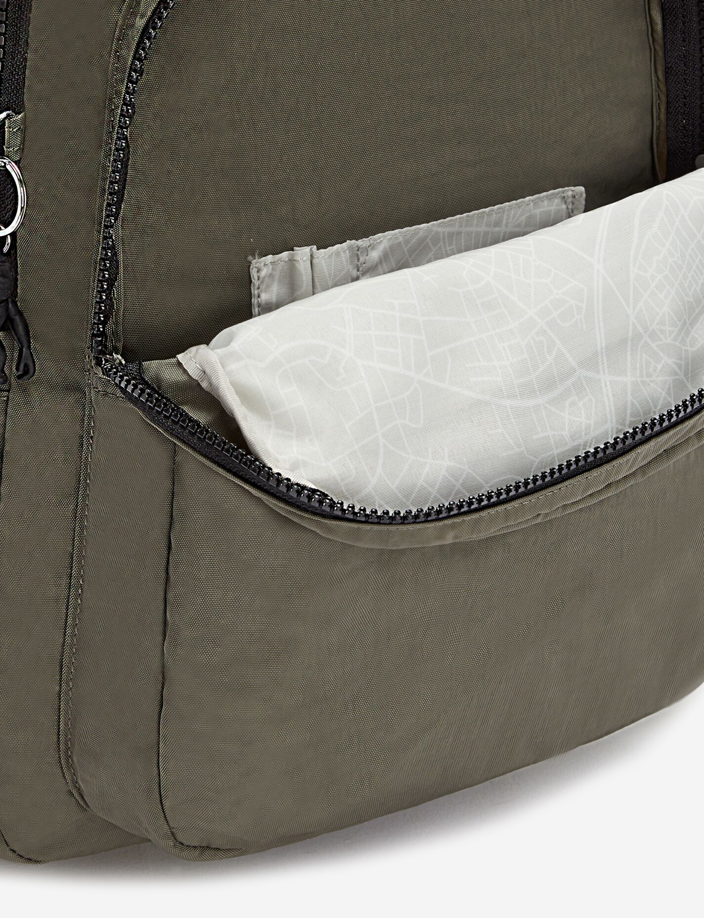 KIPLING Seoul Green Moss حقيبة ظهر كبيرة I5210-88D