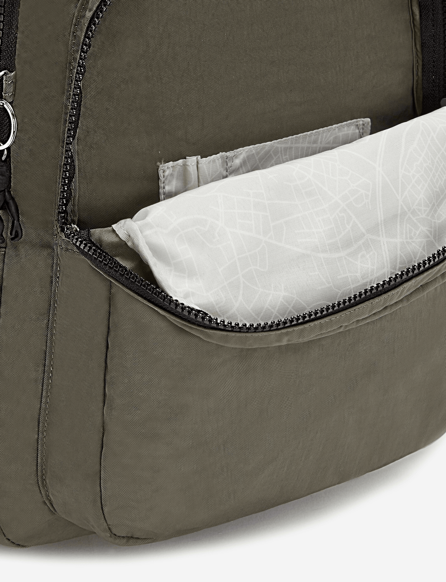 KIPLING Seoul Green Moss حقيبة ظهر كبيرة I5210-88D