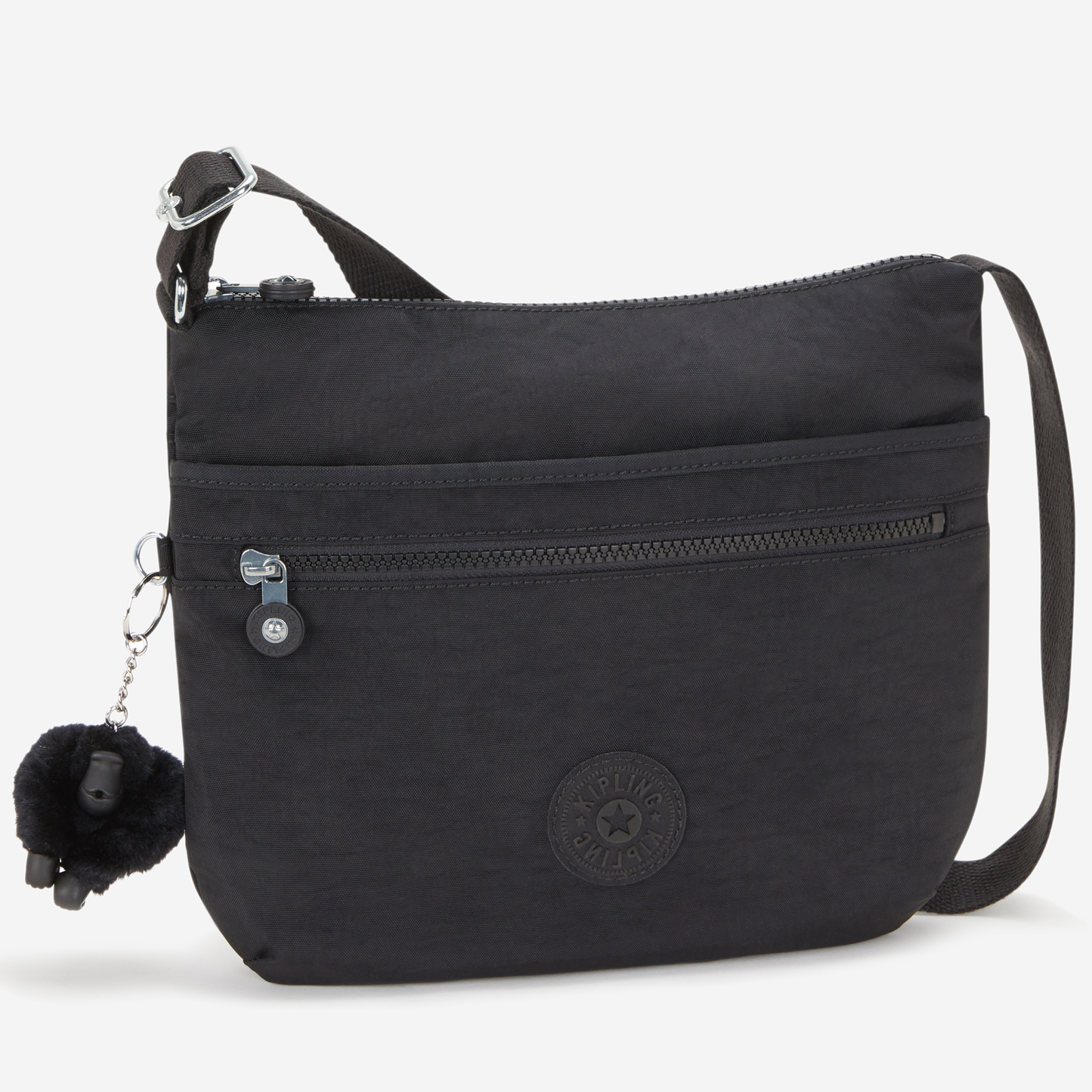 KIPLING Arto Black Noir Medium crossbody 19911-P39