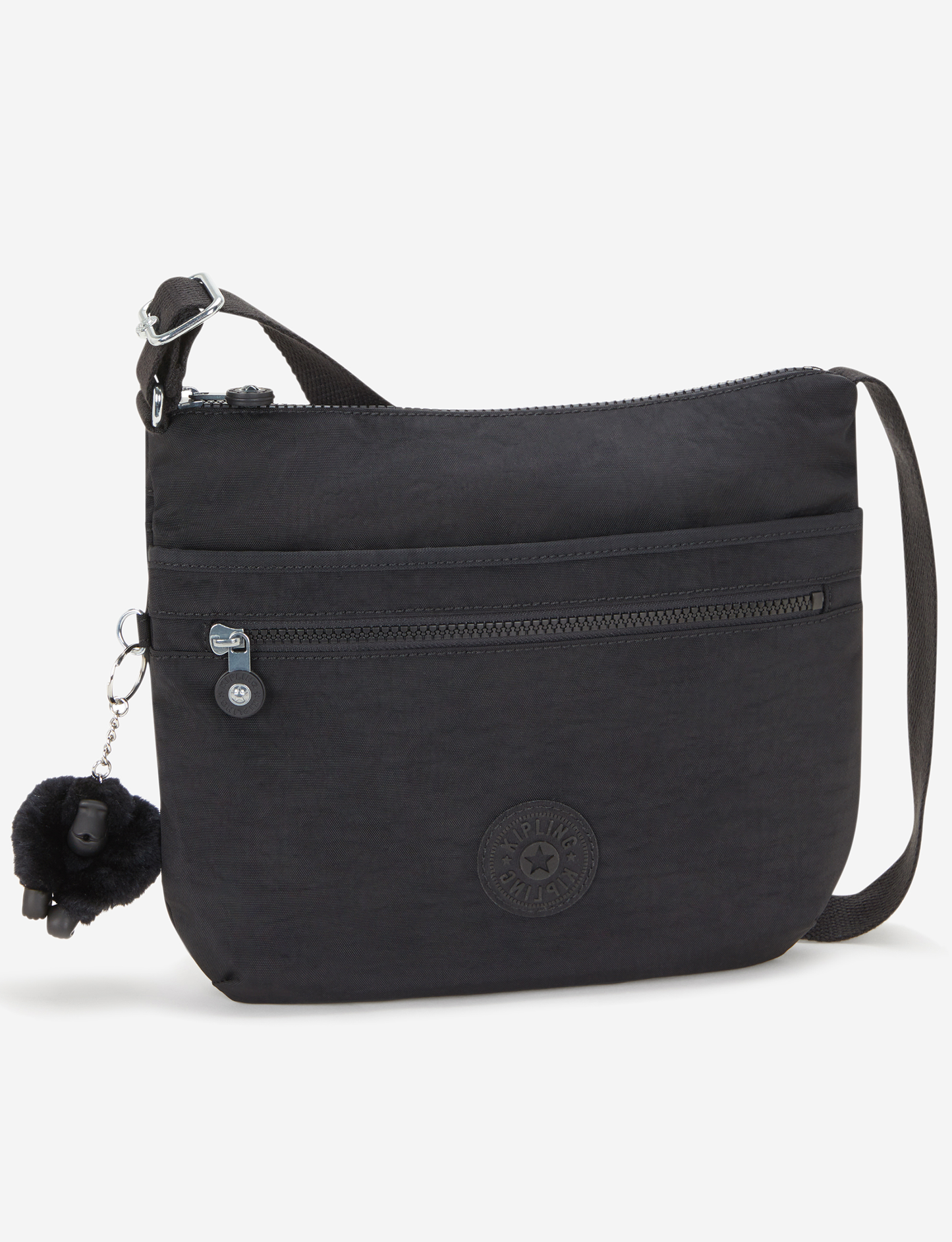KIPLING Arto Black Noir حقيبة كروس متوسطة 19911-P39