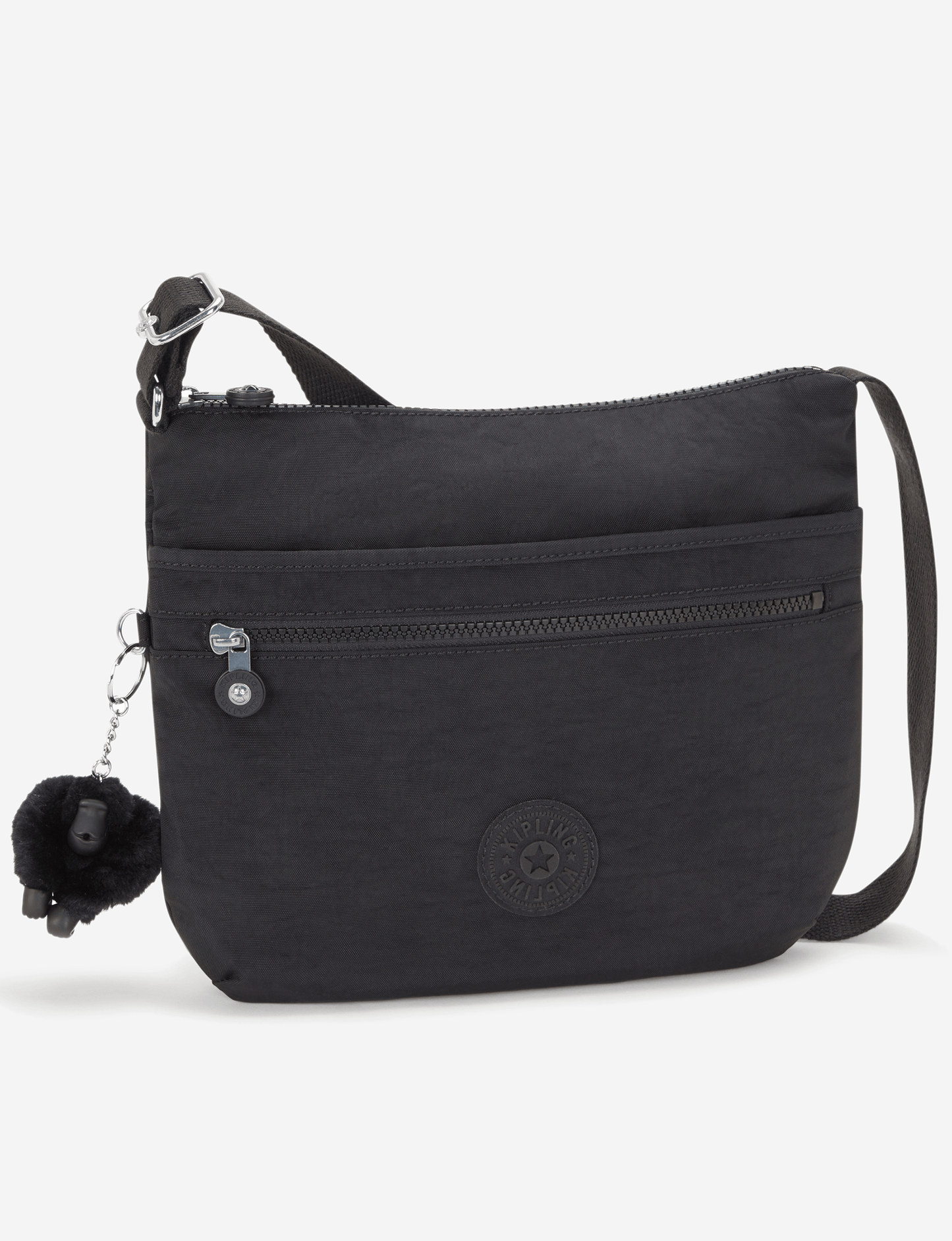 KIPLING Arto Black Noir حقيبة كروس متوسطة 19911-P39