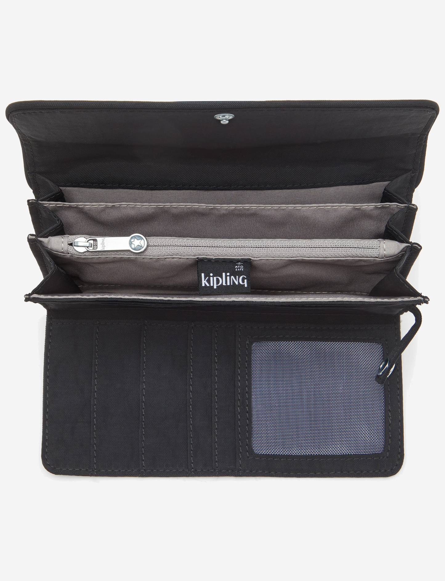 KIPLING Money Land محفظة كبيرة لون أسود I4191-P39