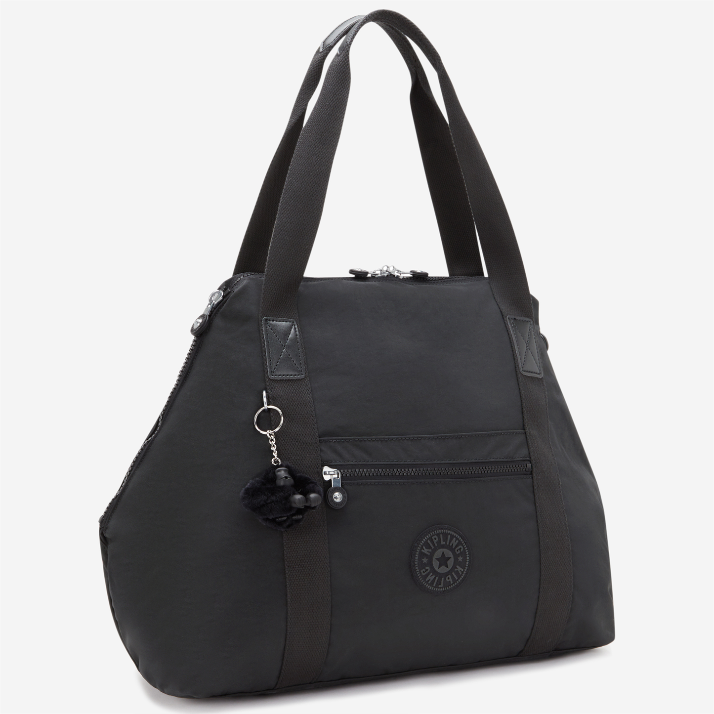 KIPLING Art M Black Noir Large tote 13405-P39