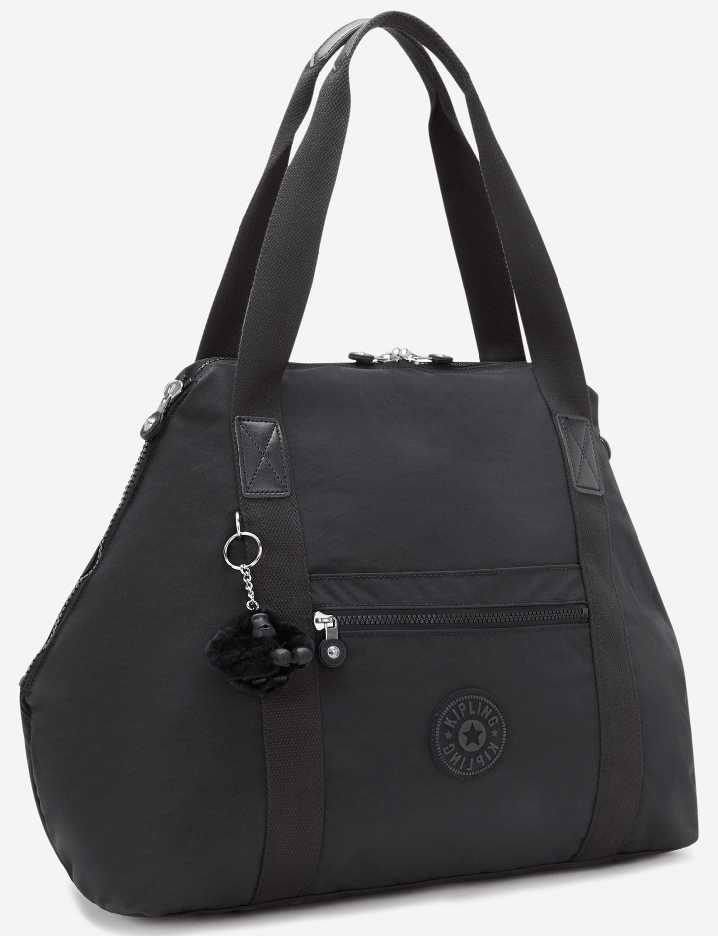 KIPLING Art M حقيبة يد سوداء كبيرة 13405-P39