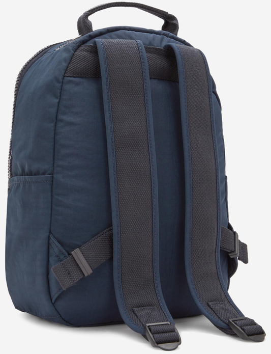 KIPLING Seoul S Blue Bleu 2 حقيبة ظهر صغيرة (مع جيب للكمبيوتر اللوحي) I4082-96V
