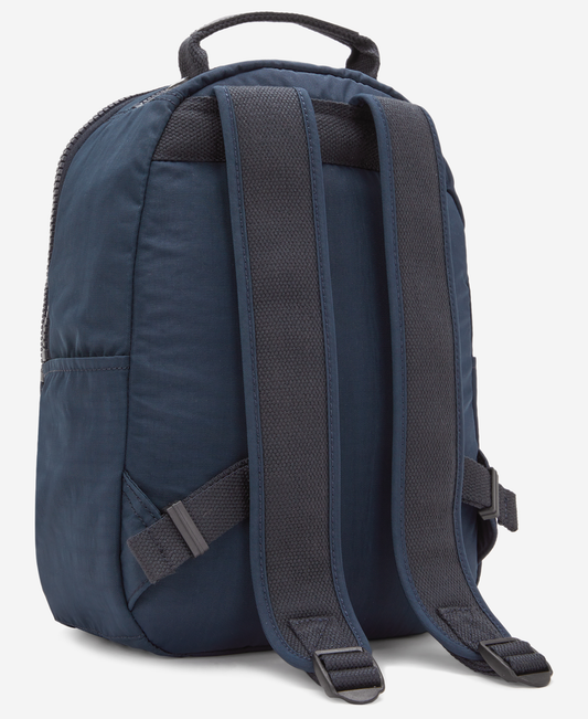 KIPLING Seoul S Blue Bleu 2 حقيبة ظهر صغيرة (مع جيب للكمبيوتر اللوحي) I4082-96V