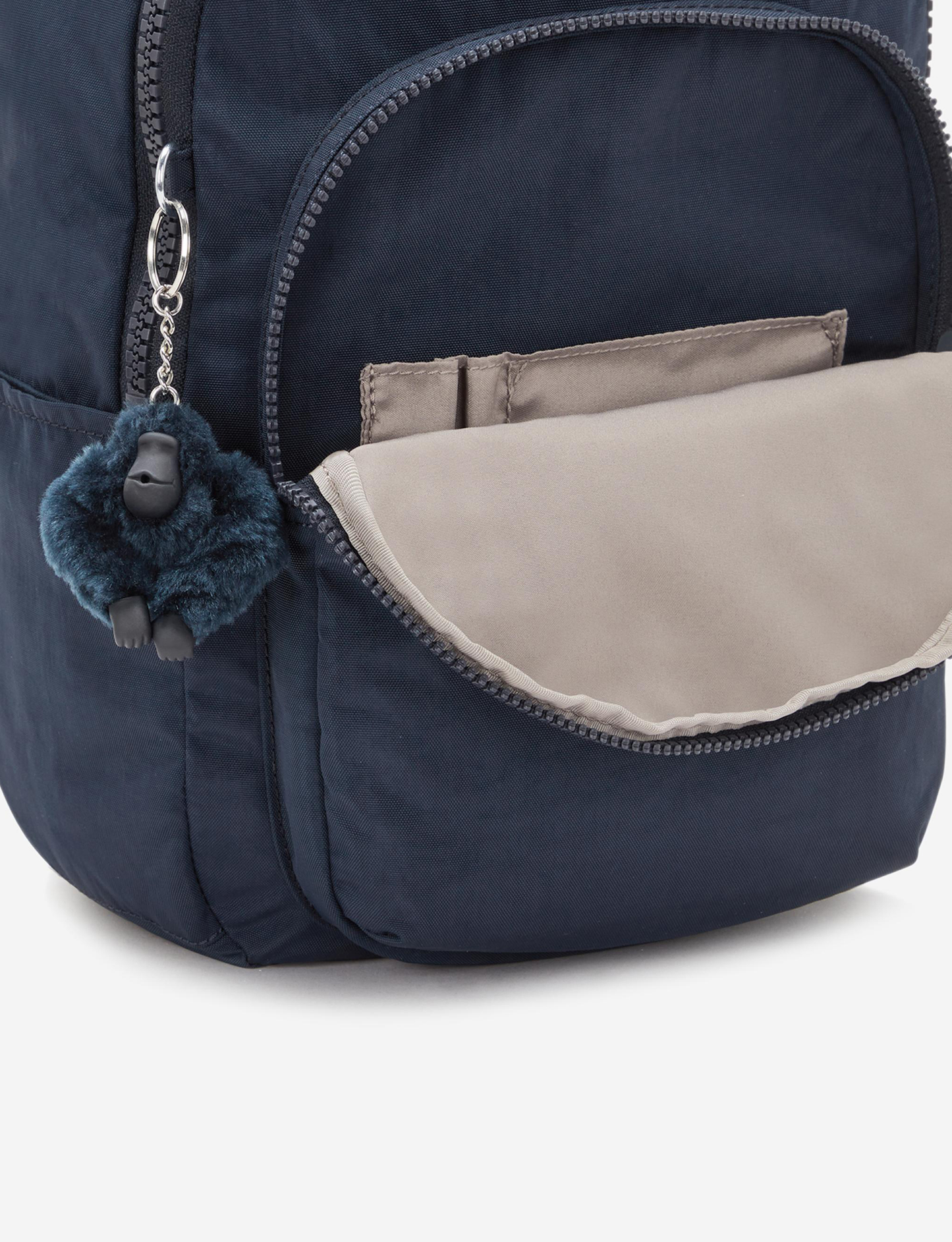 KIPLING Seoul S Blue Bleu 2 حقيبة ظهر صغيرة (مع جيب للكمبيوتر اللوحي) I4082-96V