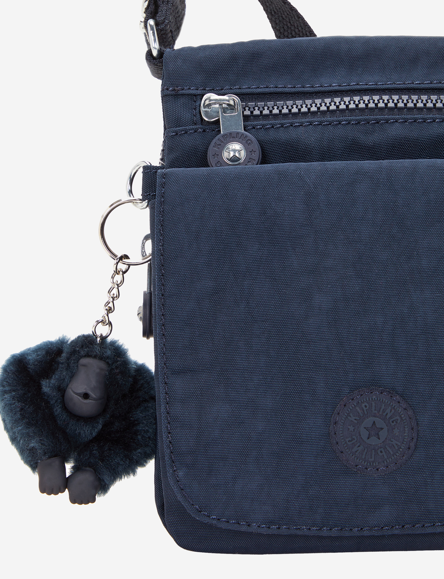 KIPLING New Eldorado Blue Bleu 2 حقيبة كروس صغيرة I7291-96V