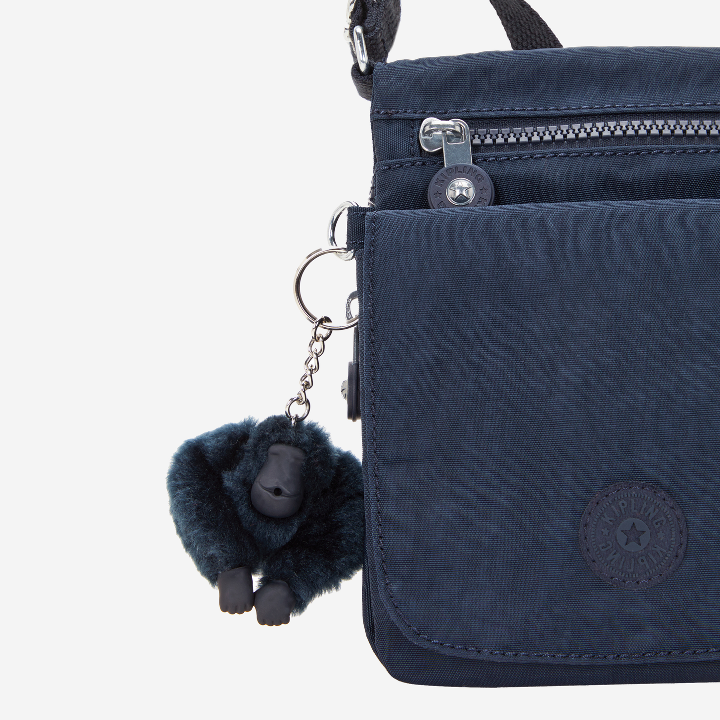 KIPLING New Eldorado Blue Bleu 2 حقيبة كروس صغيرة I7291-96V