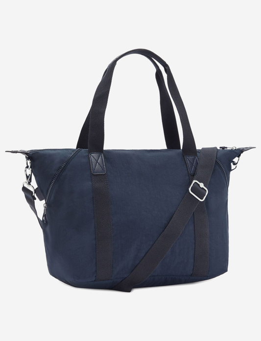 KIPLING Art Blue Bleu حقيبة يد متوسطة الحجم (مع حزام كتف قابل للإزالة) 10619-96V