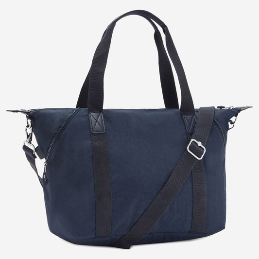 KIPLING Art Blue Bleu حقيبة يد متوسطة الحجم (مع حزام كتف قابل للإزالة) 10619-96V
