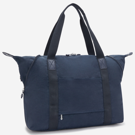 KIPLING Art M Blue Bleu 2 Large tote 13405-96V